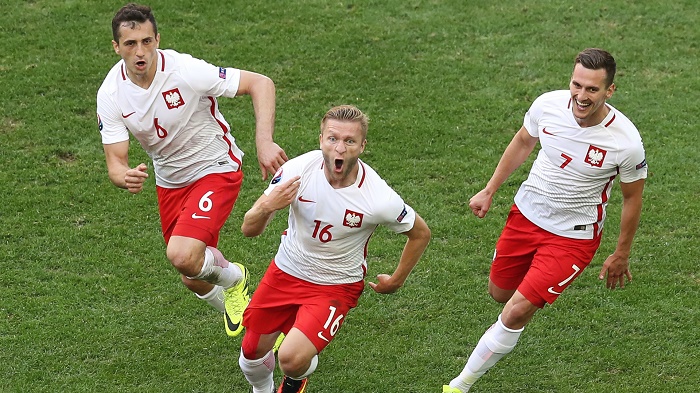 Euro 2016:Ukraine 0-1 Poland